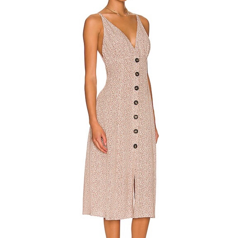 NWT Anna Nata - Monica Dress in Dusty Brown